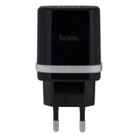 Сетевое зарядное (СЗУ) Устройство Hoco C12Q QC 3.0 18W Micro Чёрный