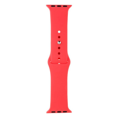 Ремешок для Apple Watch 38/40/41 mm TTech Band Silicone One-Piece Size-S 37 Rose red