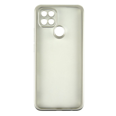 Чехол-накладка для Oppo A15s Totu Q Case Series Silver
