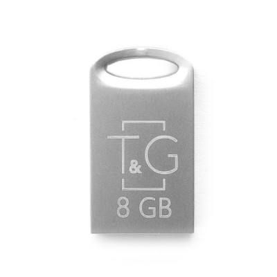 Флешка (флеш память USB) T&G 8 GB Metal 105 Стальной