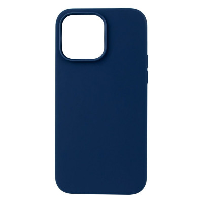 Чехол для iPhone 14 Pro Baseus Liquid Silica Gel Glass 0.22mm blue