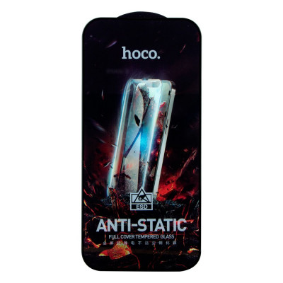 Защитное стекло 25шт. для iPhone 14 Pro Hoco G10 HD Anti-static Чёрный