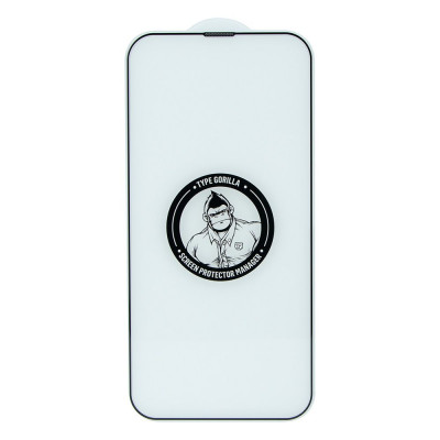 Защитное стекло для iPhone 14 Pro Max Blueo Type Gorilla 0.33мм 2.5D HD Anti-Peep NPT14 Чёрный