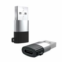 Переходник Type-C - USB 2.0 XO NB149-E Черный