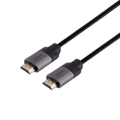 Кабель HDMI to HDMI Baseus 4K 5m CAKSX-E Черно-Серый
