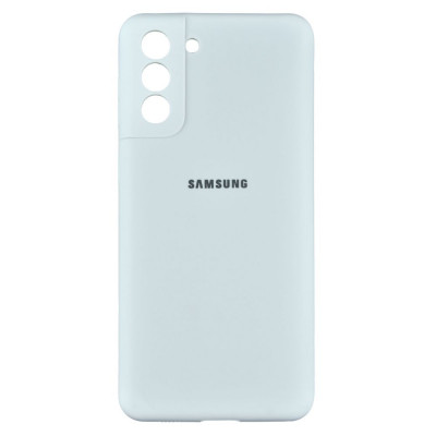 Чехол-накладка для Samsung S21 Plus (G996) TTech Soft Touch Full with frame Series Белый