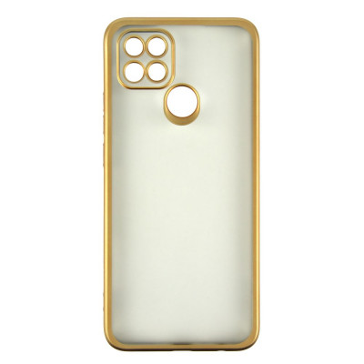 Чехол-накладка для Oppo A15 Totu Q Case Series Gold
