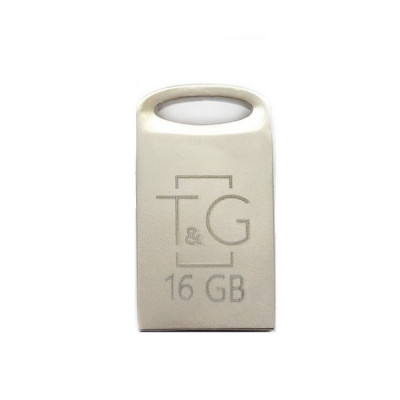 Флешка (флеш память USB) T&G 16 GB Metal 105 Стальной