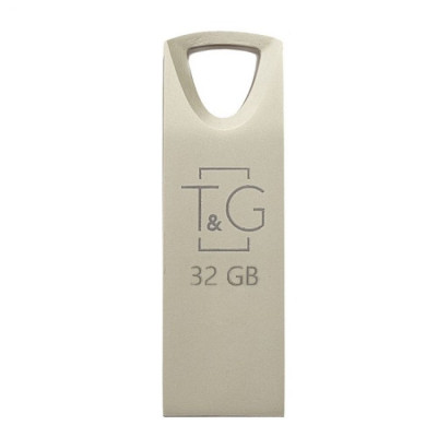 Флешка (флеш память USB) T&G 32 GB Metal 117 Стальной