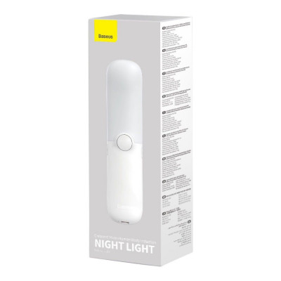 Лампа-Ночник Baseus Crescent Night Light Natur Light DGDG000102 Цвет Белый, 02