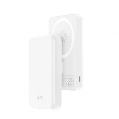 Повербанк/Power bank/УМБ для iPhone с MagSafe 5000 mAh XO PR212 15W Белый