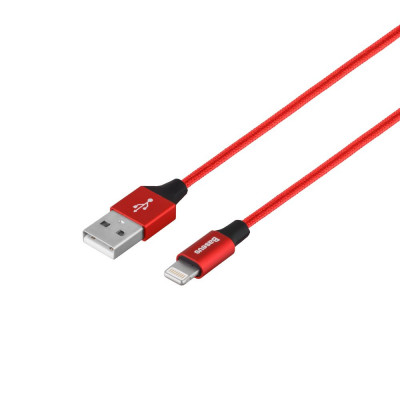Кабель Lightning для iPhone Baseus CALYW-A Красный (1.8 м|2А)