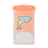 Чехол водонепроницаемый 5.5" TTech Baby Orange Dolphin