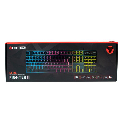 Клавиатура игровая Fantech FIGHTER II K613L черный