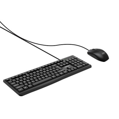 Комплект клавиатура и мышь XO KB-03 черный