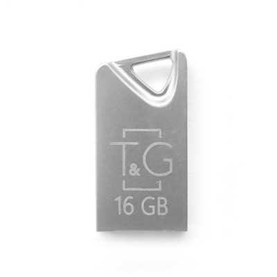 Флешка (флеш память USB) T&G 16 GB Metal 109 Стальной
