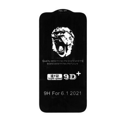 Защитное стекло для IPhone 13/13 Pro/14 TTech Monkey Series Чёрный