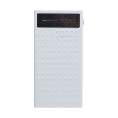 Повербанк/Power bank/УМБ 20000 mAh Remax RPP-102 Lesu Series Белый