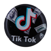 Попсокет держатель для телефона TTech Tik-Tok Series A043 White