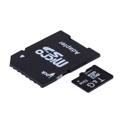 Карта памяти T&G MicroSDHC 32GB 10 Class & Adapter Чёрный