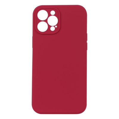 Чехол-накладка для iPhone 12 Pro Max TTech Soft Touch Full Series Wine red