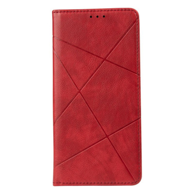 Чехол-книжка для Oppo A16 TTech Business Leather Красный