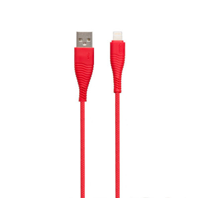 Кабель Lightning для iPhone XO NB48 Красный
