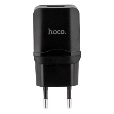 Сетевое зарядное Hoco C22A Micro Чёрный