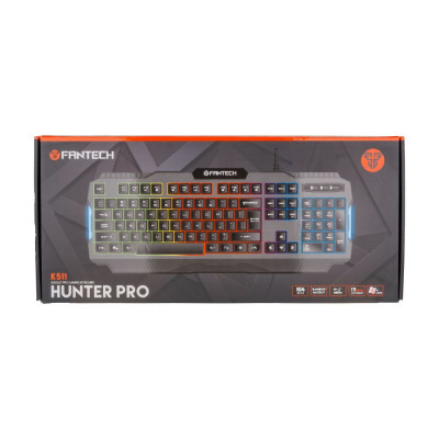 Клавиатура игровая Fantech Hunter Pro K511 черный