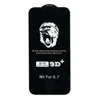 Защитное стекло для iPhone 13 Pro Max TTech Monkey Series Чёрный