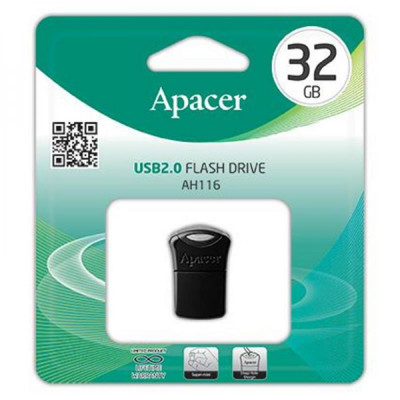 Флешка (флеш память USB) Apacer AH116 32 GB Черный